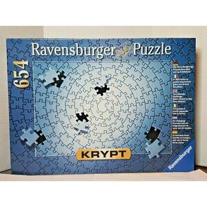 New Ravensburger Puzzle Silver Krypt 654 Pieces 20"x27" No. 15 964 2 Sealed